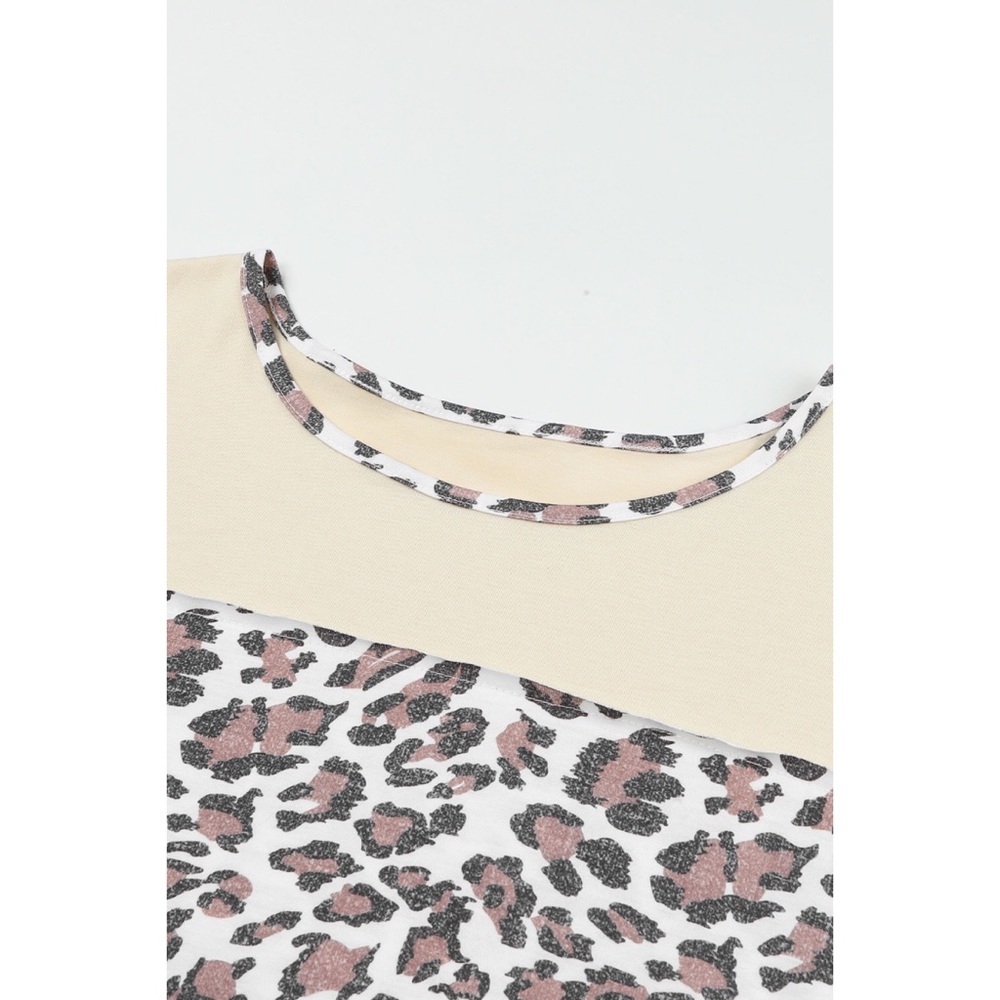 Leopard Color Block Patchwork Plus - Picture 10 of 11